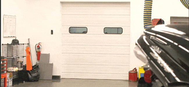 Model 2411 overhead doors