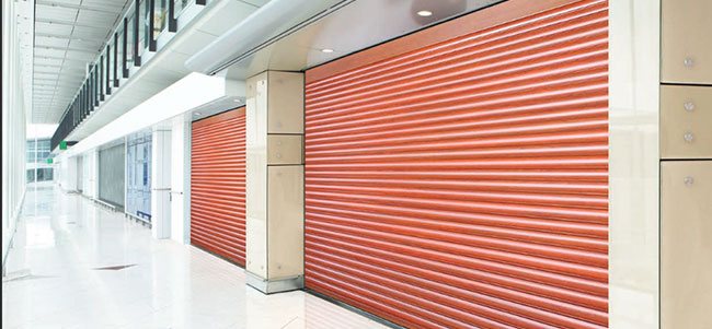 Security Shutter Model 523 overhead doors