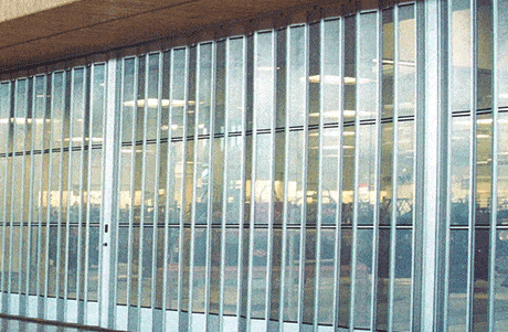 Accordion Folding Grille overhead doors