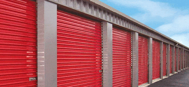 Mini Storage Building Doors DS 75 overhead doors