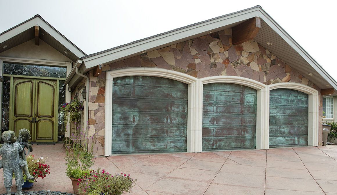 COPPER garage doors