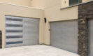 Flush garage doors