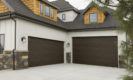 Flush garage doors