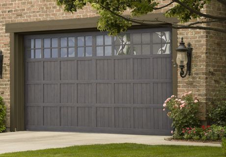 Steel Pinnacle garage doors