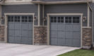 Steel Pinnacle garage doors