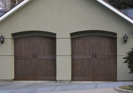 Chalet garage doors