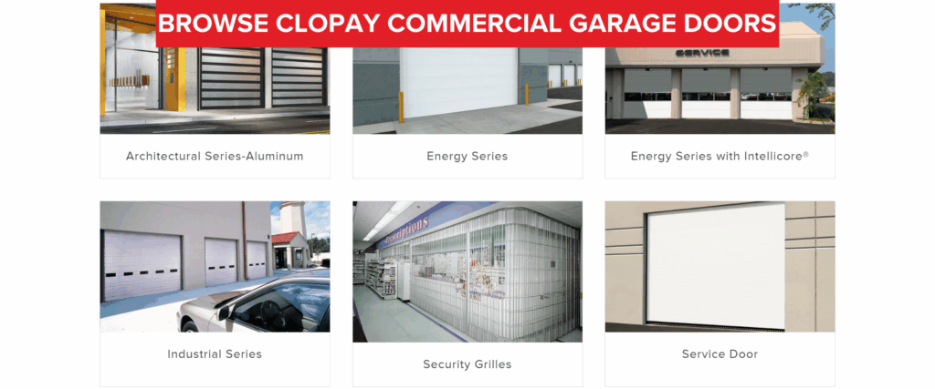 commercial garage doors
